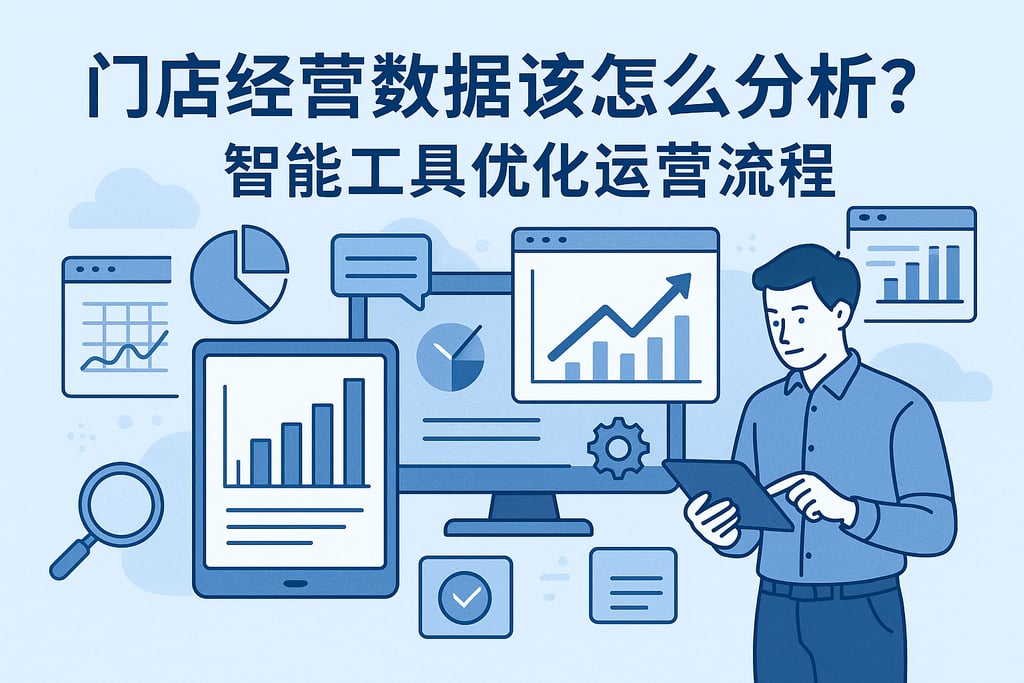 门店经营数据该怎么分析？智能工具优化运营流程