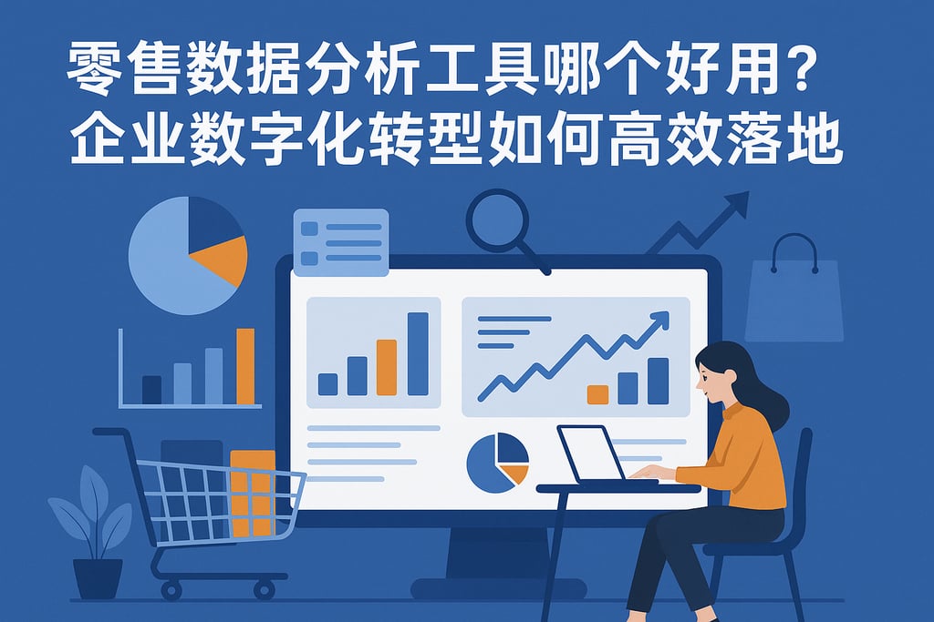 零售数据分析工具哪个好用？企业数字化转型如何高效落地