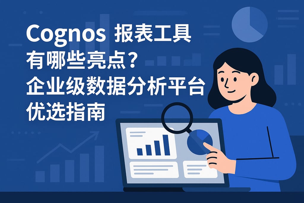 Cognos报表工具有哪些亮点？企业级数据分析平台优选指南。