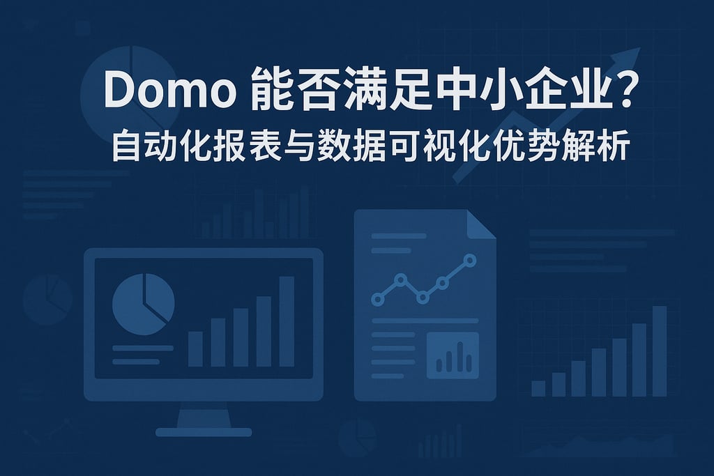 Domo能否满足中小企业？自动化报表与数据可视化优势解析