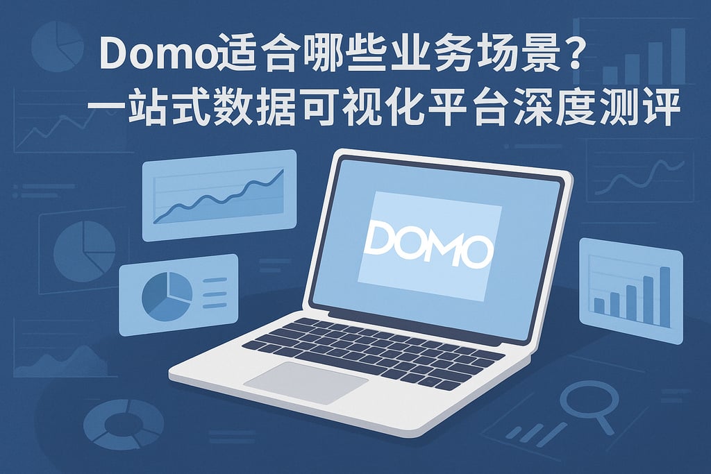 Domo适合哪些业务场景？一站式数据可视化平台深度测评