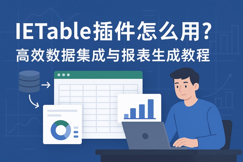 IETable插件怎么用？高效数据集成与报表生成教程