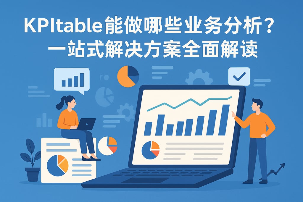 Kpitables能做哪些业务分析？一站式解决方案全面解读