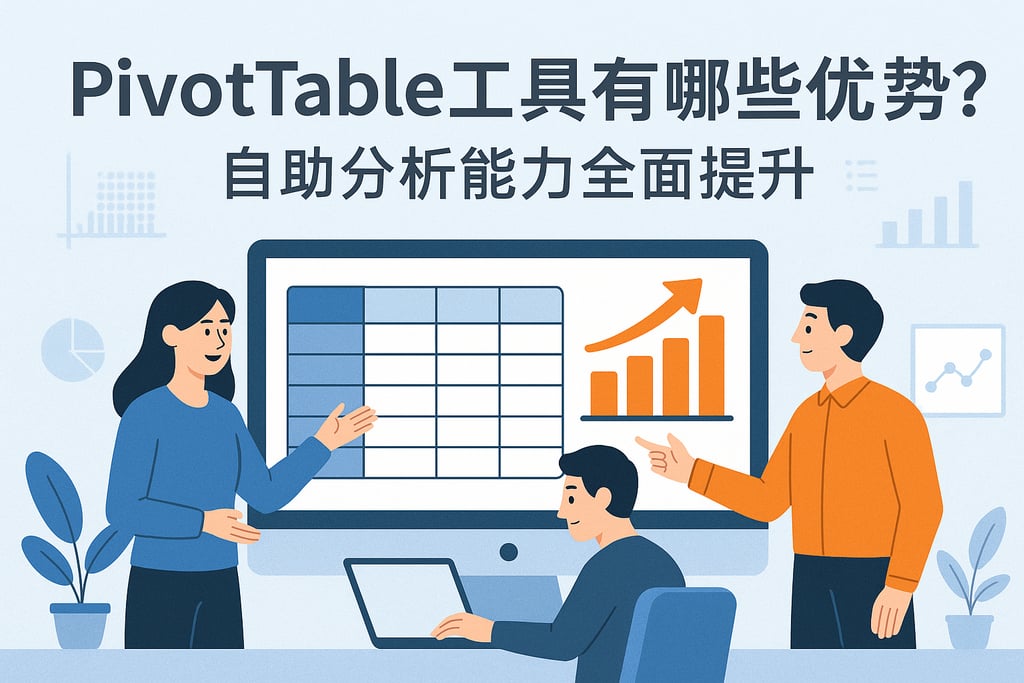 Pivotable工具有哪些优势？自助分析能力全面提升