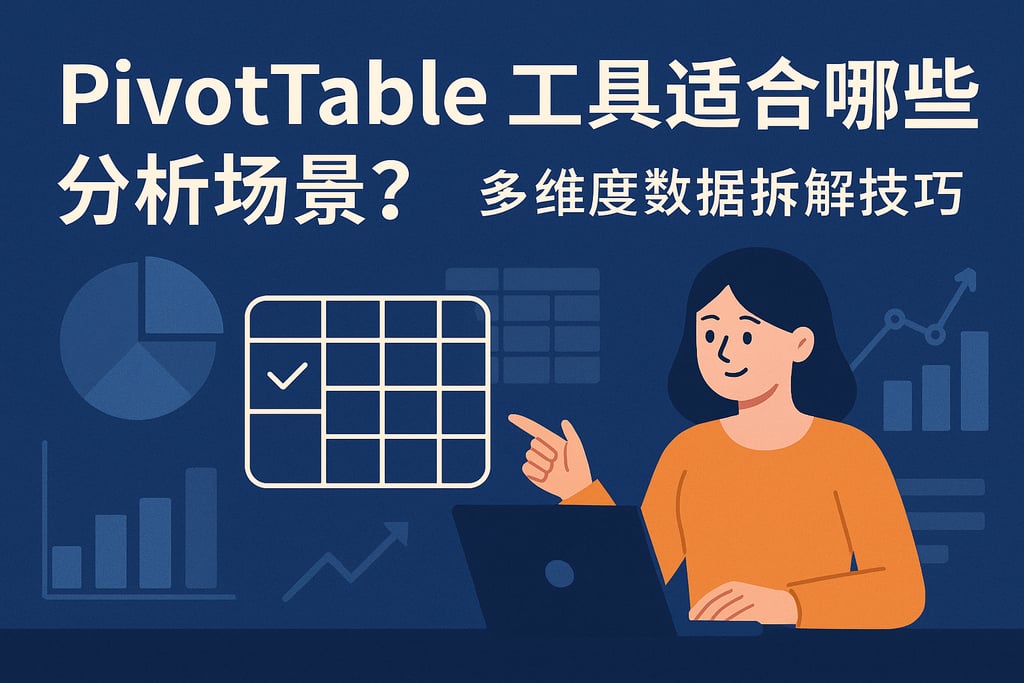 Pivotable工具适合哪些分析场景？多维度数据拆解技巧