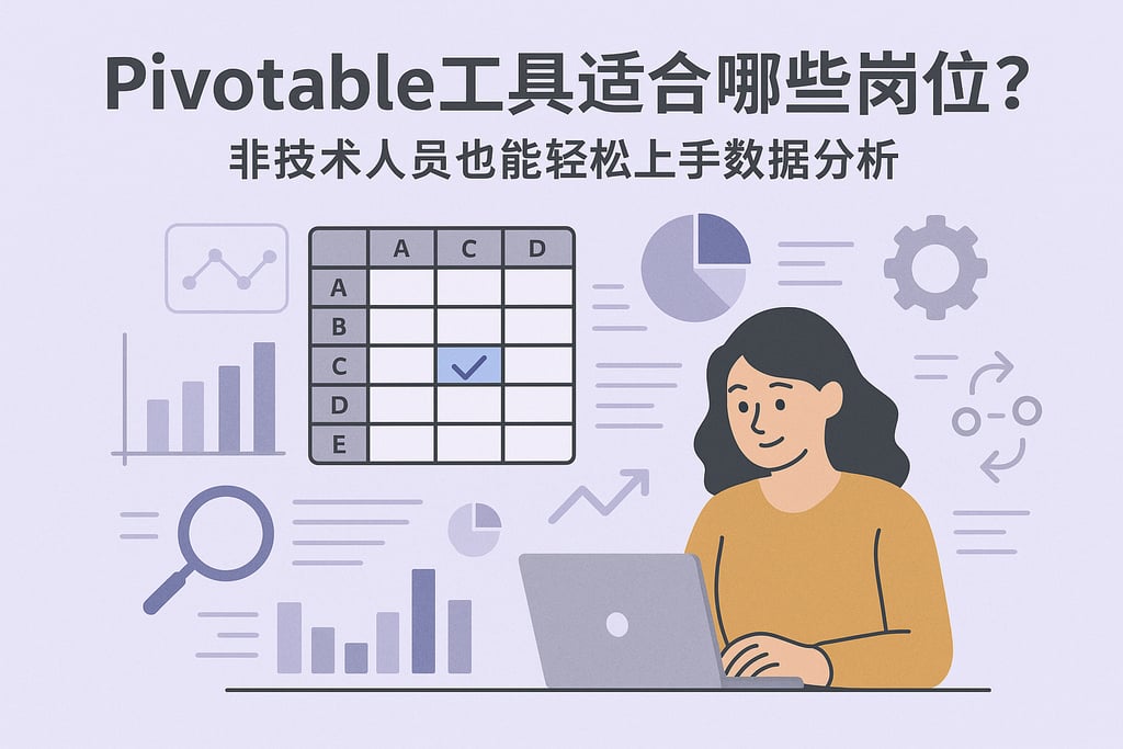 Pivotable工具适合哪些岗位？非技术人员也能轻松上手数据分析