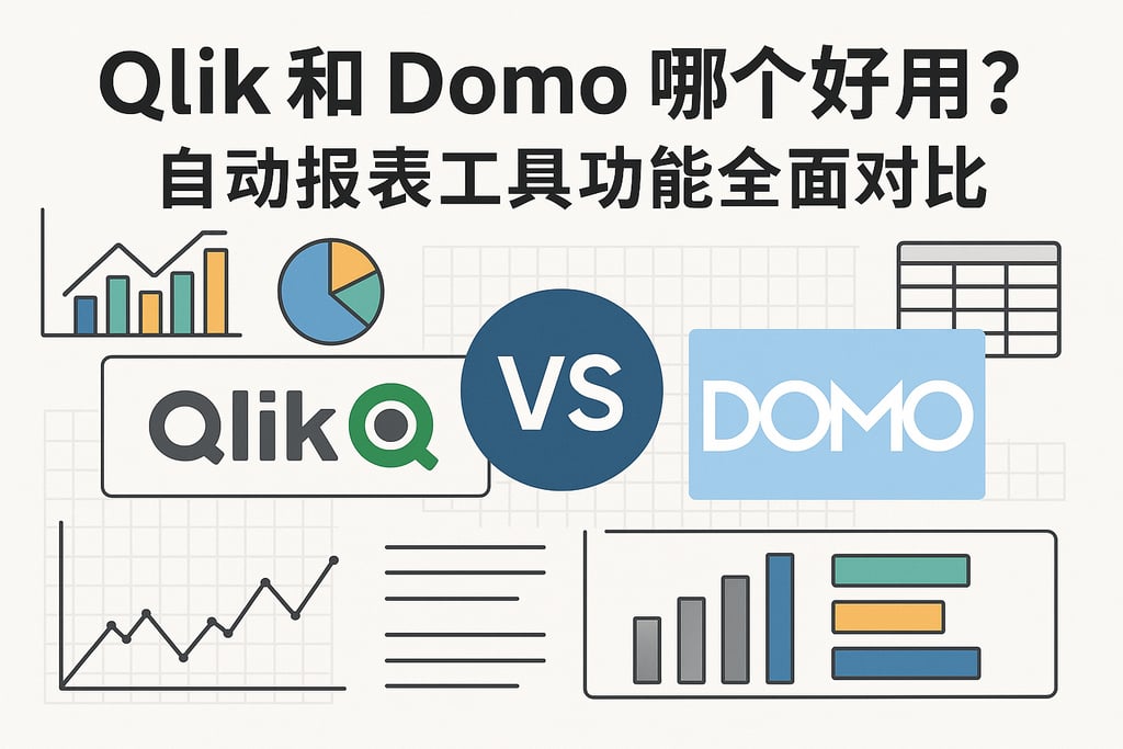 Qlik和Domo哪个好用？自动报表工具功能全面对比