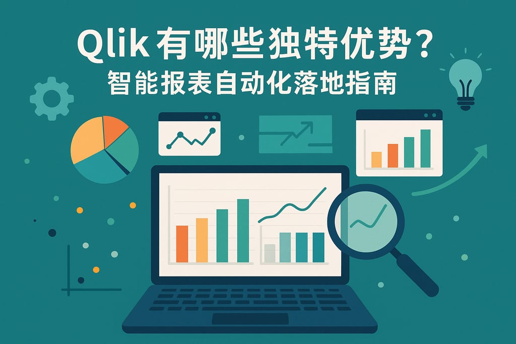 Qlik有哪些独特优势？智能报表自动化落地指南