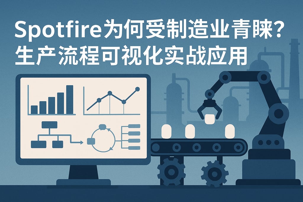 Spotfire为何受制造业青睐？生产流程可视化实战应用