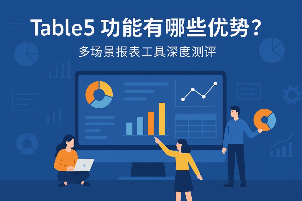 Table5功能有哪些优势？多场景报表工具深度测评