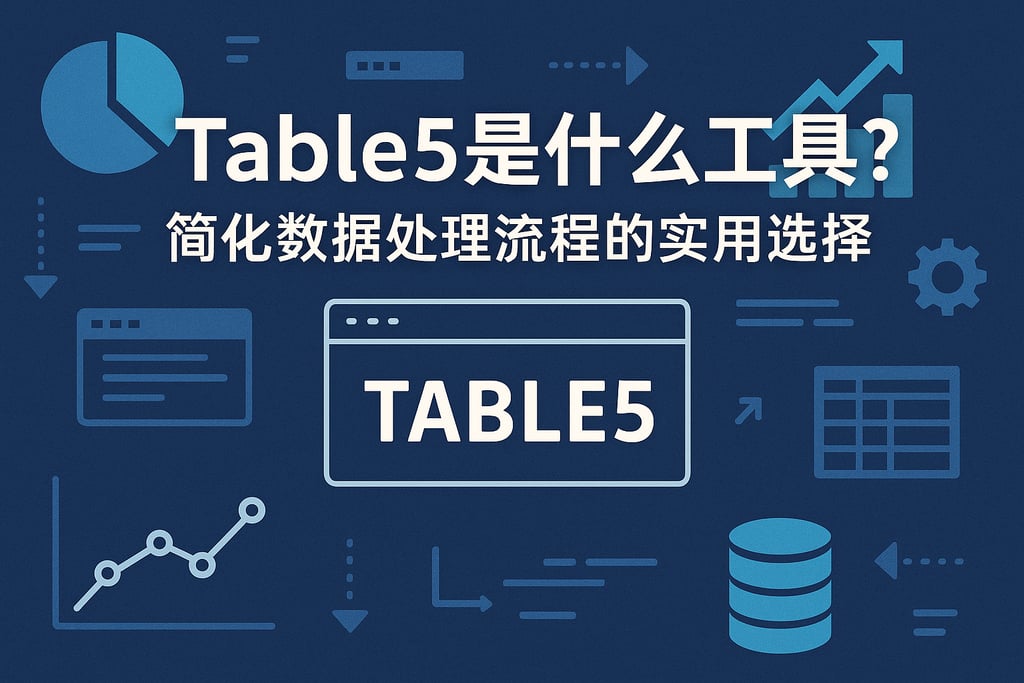 Table5是什么工具？简化数据处理流程的实用选择