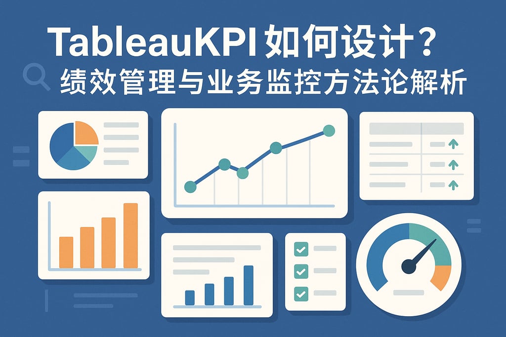 TableauKPIs该如何设计？绩效管理与业务监控方法论解析