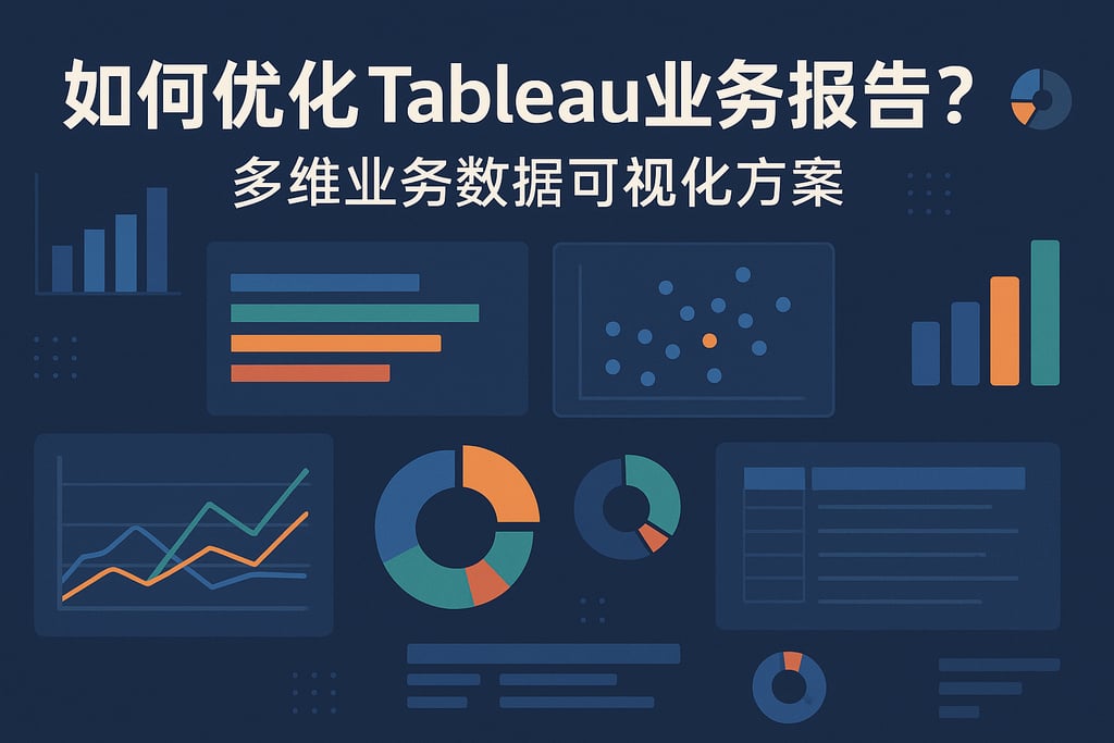 Tableau业务报告如何优化？多维业务数据可视化方案
