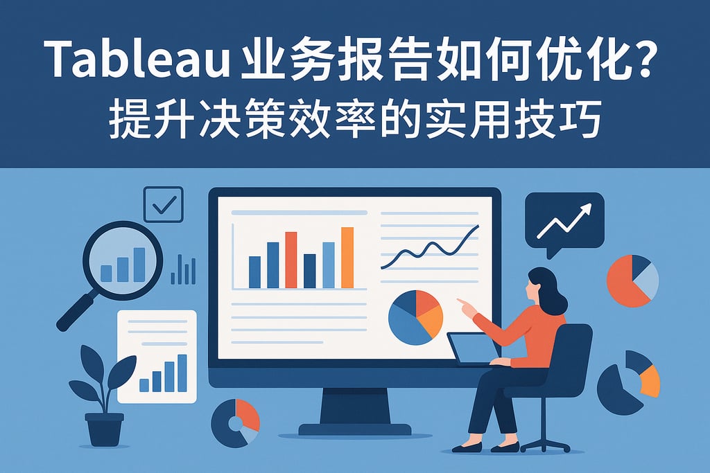 Tableau业务报告如何优化？提升决策效率的实用技巧