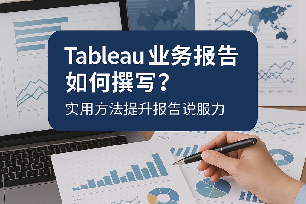 Tableau业务报告如何撰写？实用方法提升报告说服力