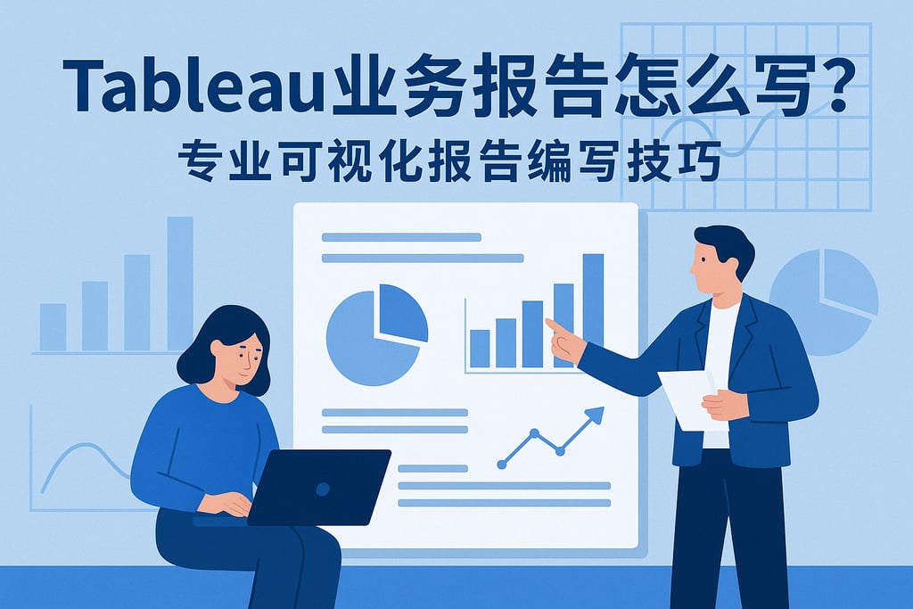 Tableau业务报告怎么写？专业可视化报告编写技巧