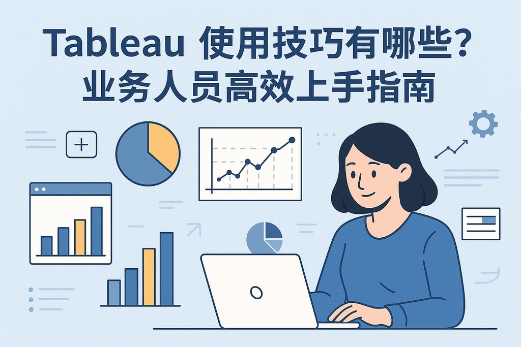 Tableau使用技巧有哪些？业务人员高效上手指南