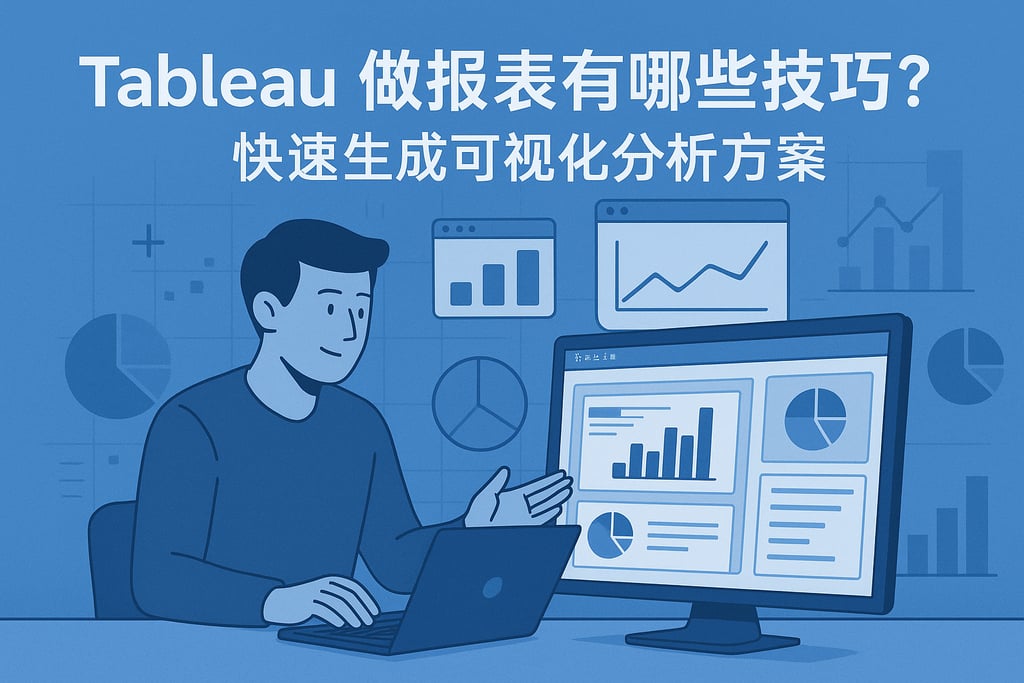Tableau做报表有哪些技巧？快速生成可视化分析方案