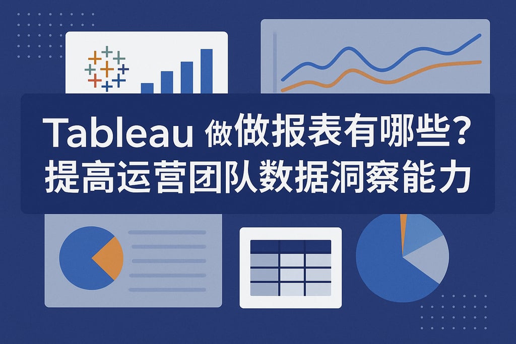 Tableau做报表有哪些技巧？提高运营团队数据洞察能力