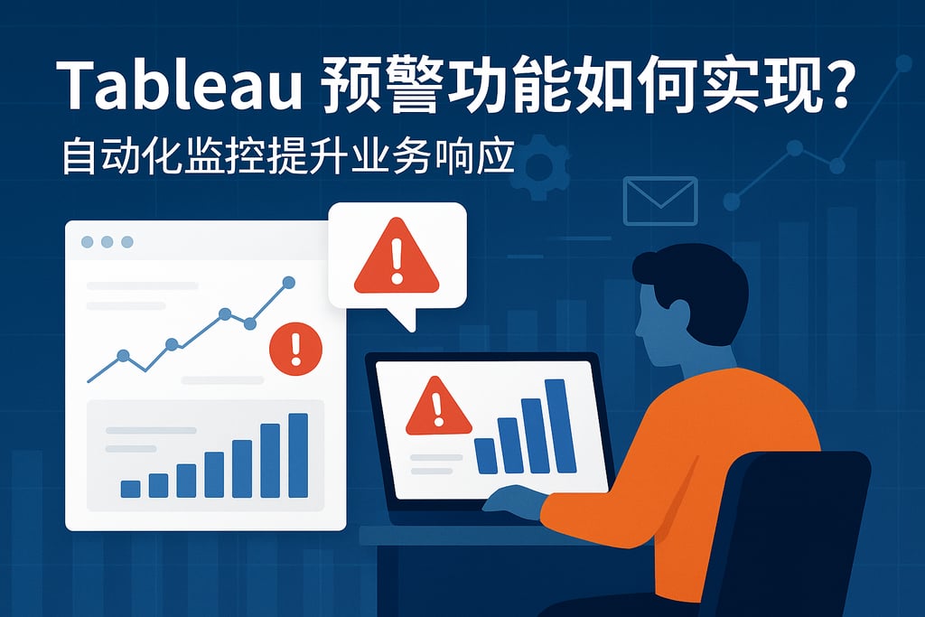 Tableau创建预警功能如何实现？自动化监控提升业务响应
