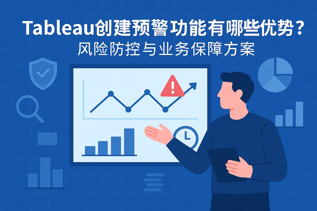 Tableau创建预警功能有哪些优势？风险防控与业务保障方案