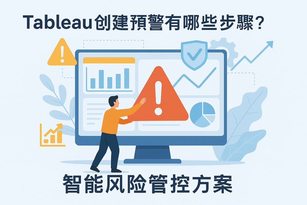 Tableau创建预警有哪些步骤？智能风险管控方案