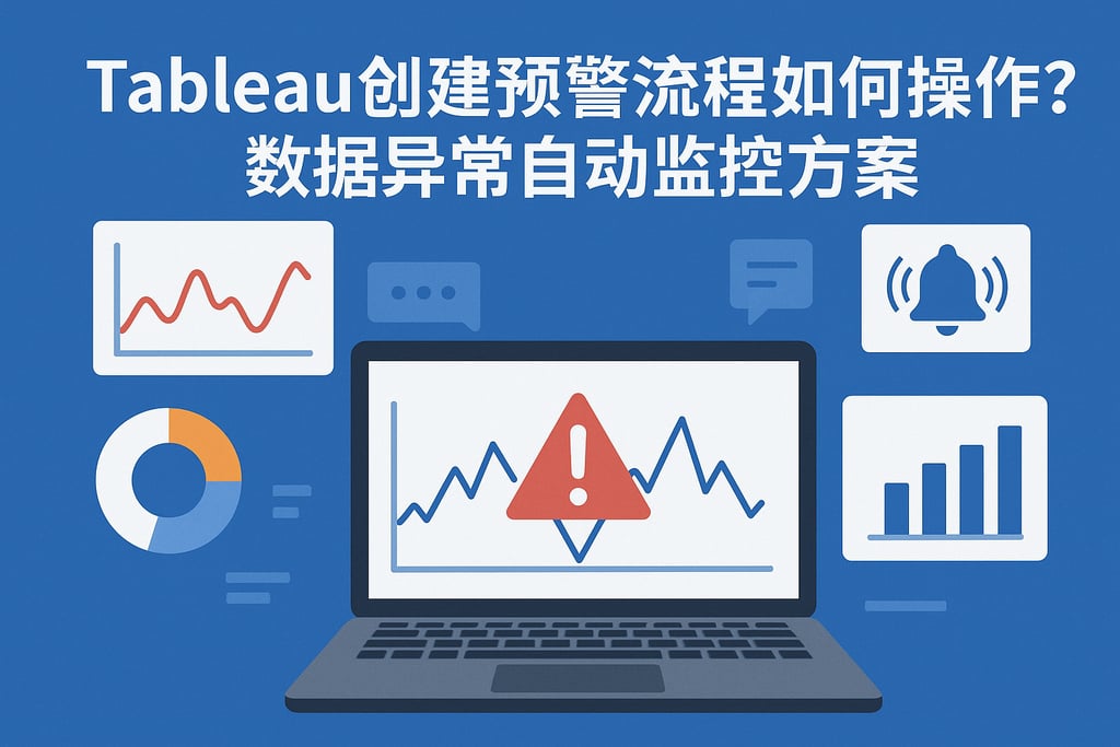 Tableau创建预警流程如何操作？数据异常自动监控方案