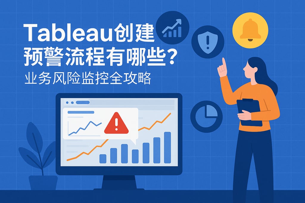 Tableau创建预警流程有哪些？业务风险监控全攻略