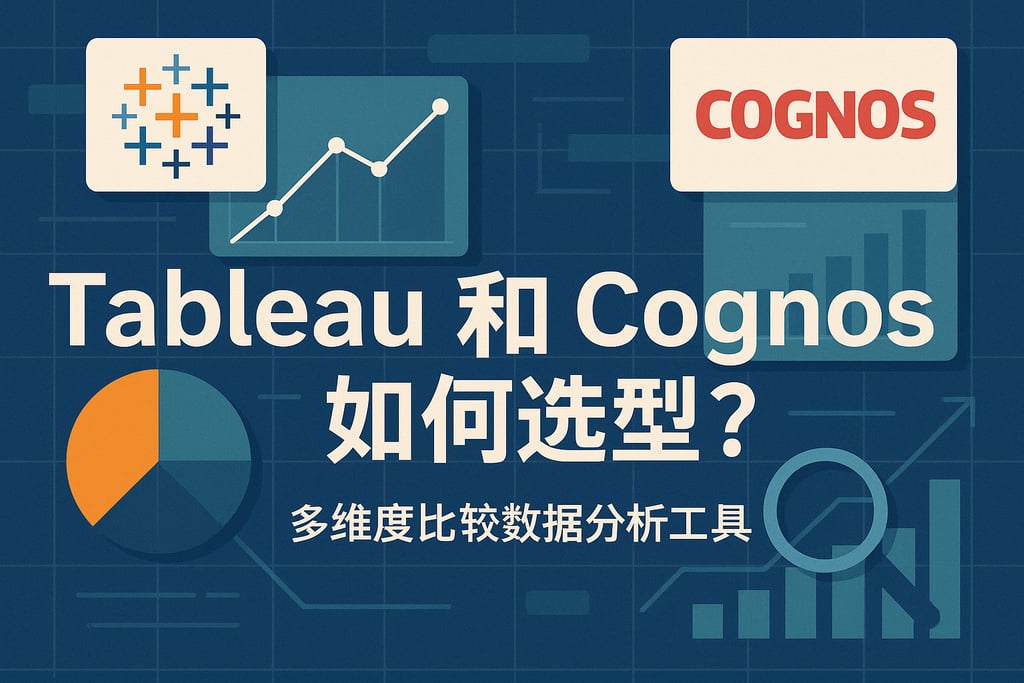 Tableau和Cognos如何选型？多维度比较数据分析工具
