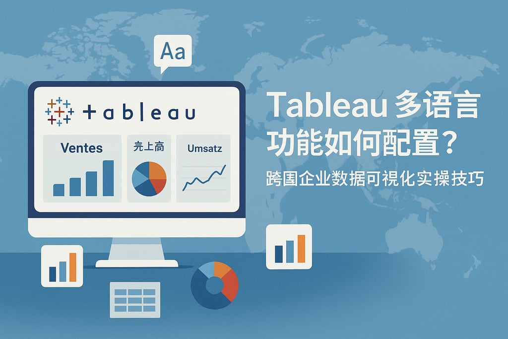 Tableau多语言功能如何配置？跨国企业数据可视化实操技巧