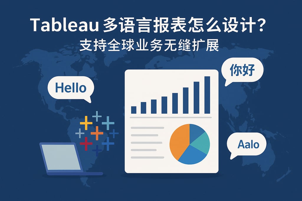 Tableau多语言报表怎么设计？支持全球业务无缝扩展