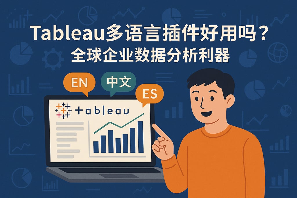 Tableau多语言插件好用吗？全球企业数据分析利器