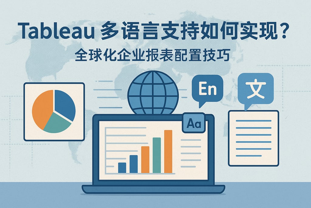 Tableau多语言支持如何实现？全球化企业报表配置技巧