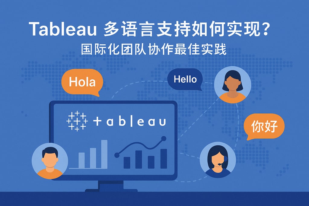 Tableau多语言支持如何实现？国际化团队协作最佳实践