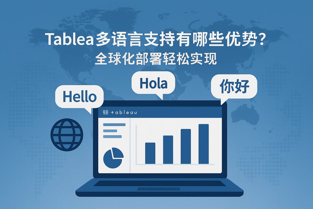 Tableau多语言支持有哪些优势？全球化部署轻松实现