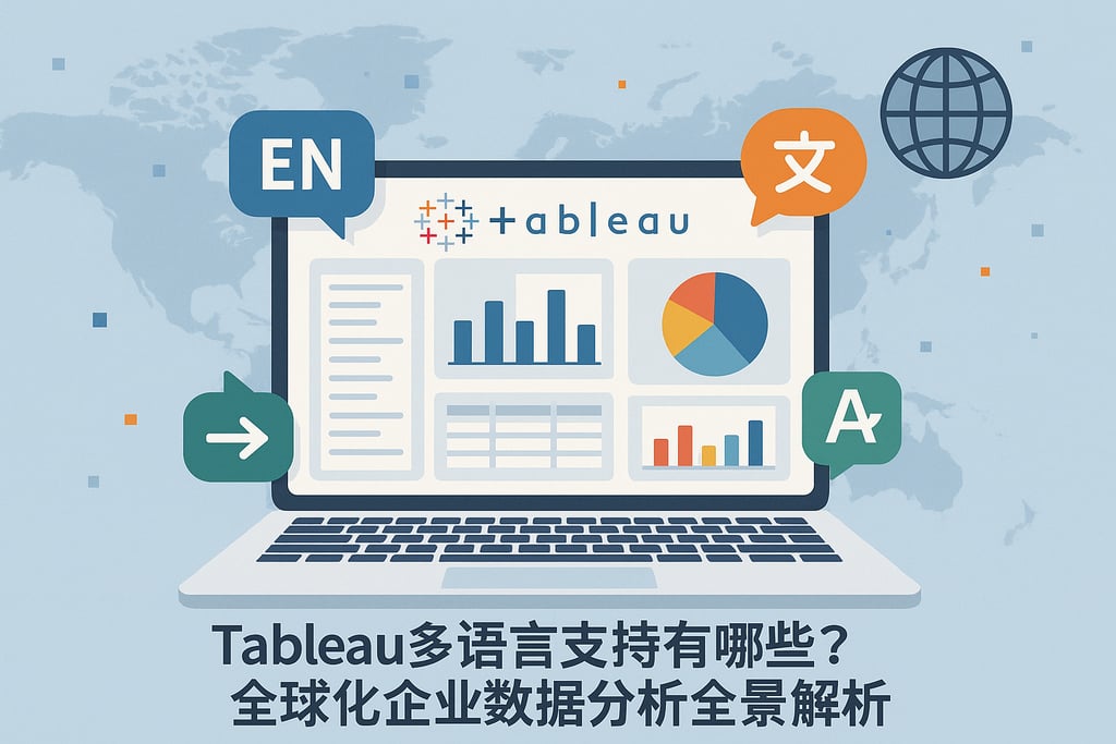 Tableau多语言支持有哪些？全球化企业数据分析全景解析