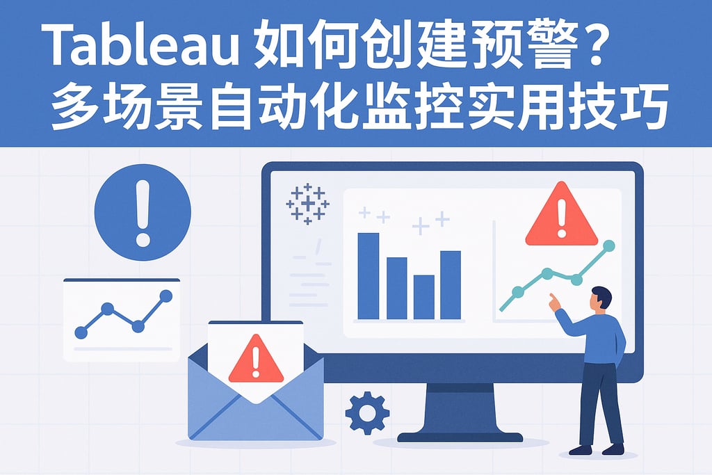 Tableau如何创建预警？多场景自动化监控实用技巧