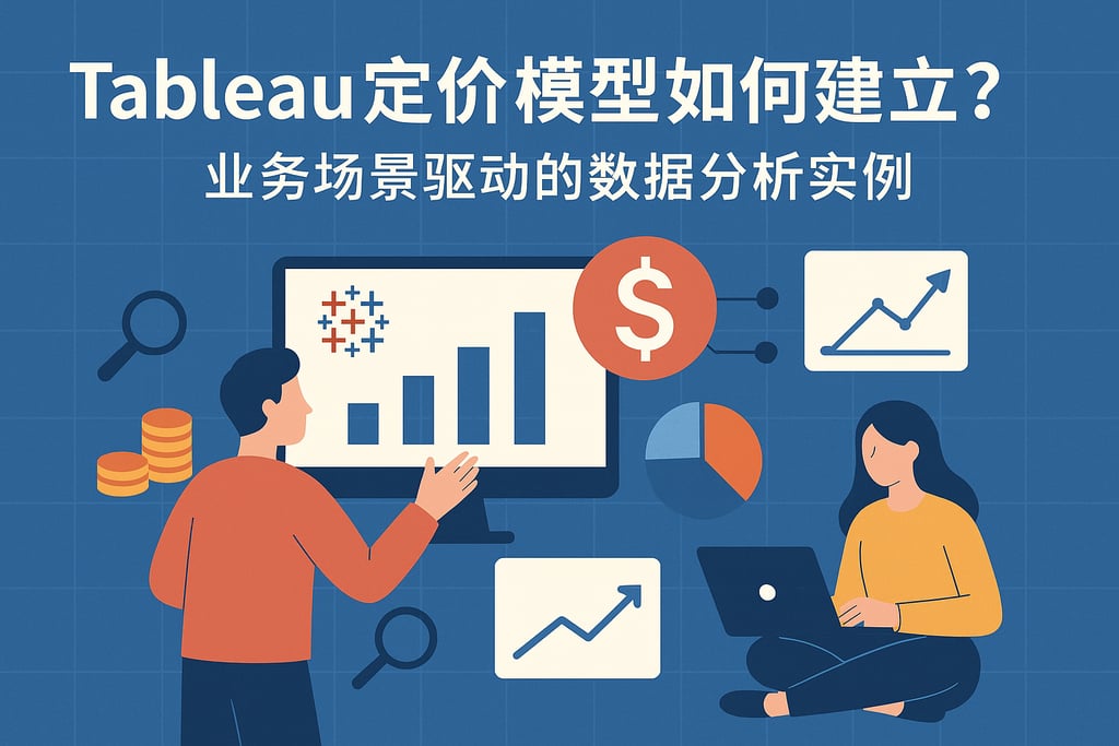 Tableau定价模型如何建立？业务场景驱动的数据分析实例