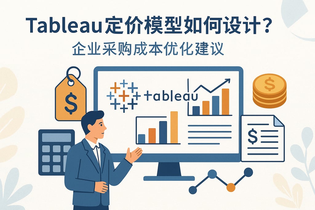 Tableau定价模型如何设计？企业采购成本优化建议