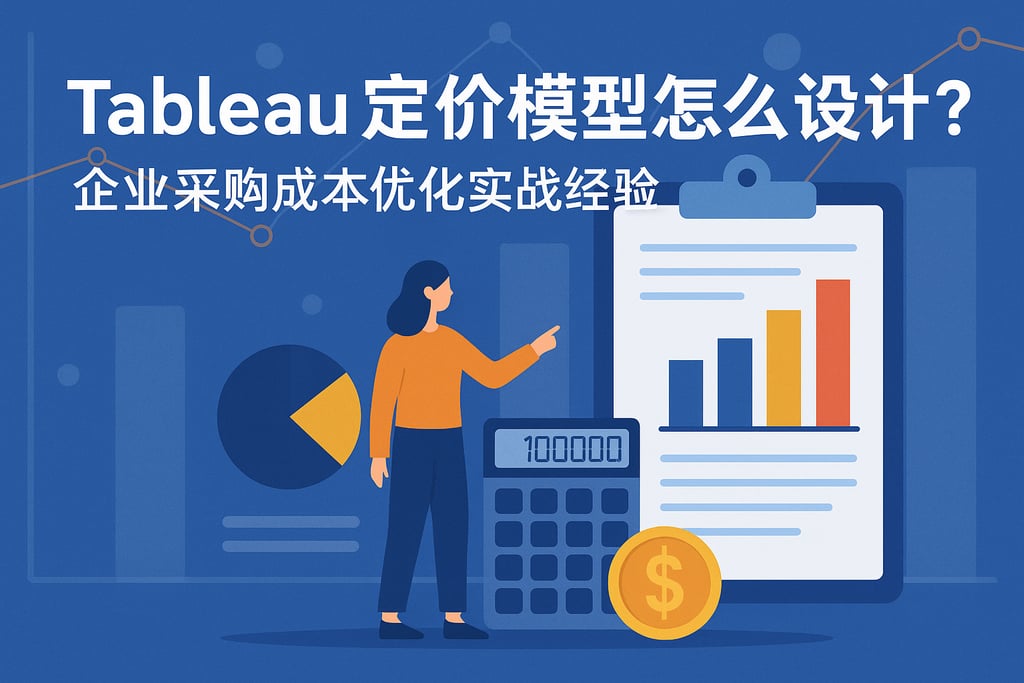 Tableau定价模型怎么设计？企业采购成本优化实战经验。