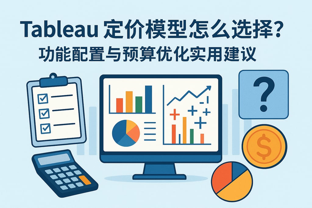 Tableau定价模型怎么选择？功能配置与预算优化实用建议