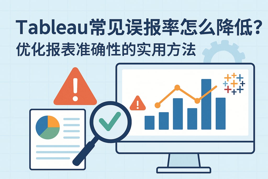 Tableau常见误报率怎么降低？优化报表准确性的实用方法