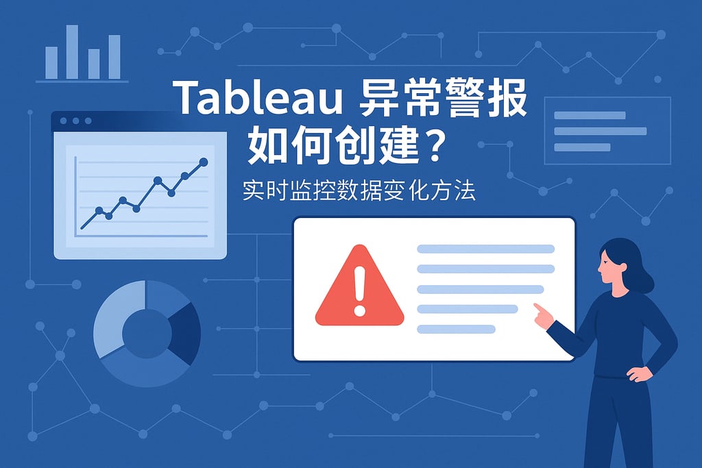 Tableau异常警报如何创建？实时监控数据变化方法