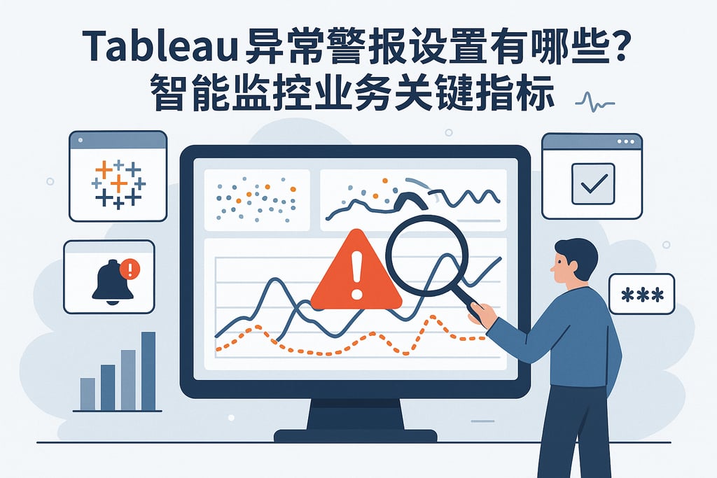 Tableau异常警报设置有哪些？智能监控业务关键指标