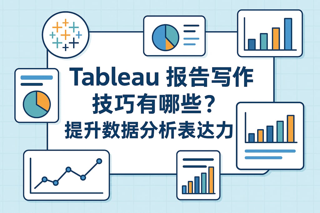 Tableau报告写作技巧有哪些？提升数据分析表达力