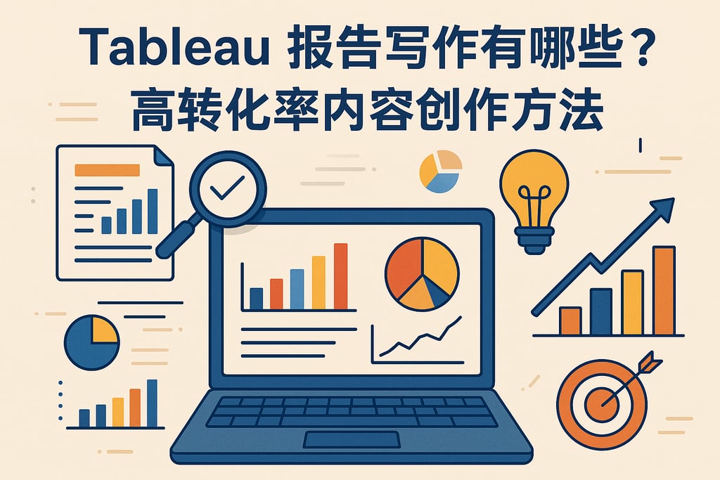 Tableau报告写作有哪些技巧？高转化率内容创作方法