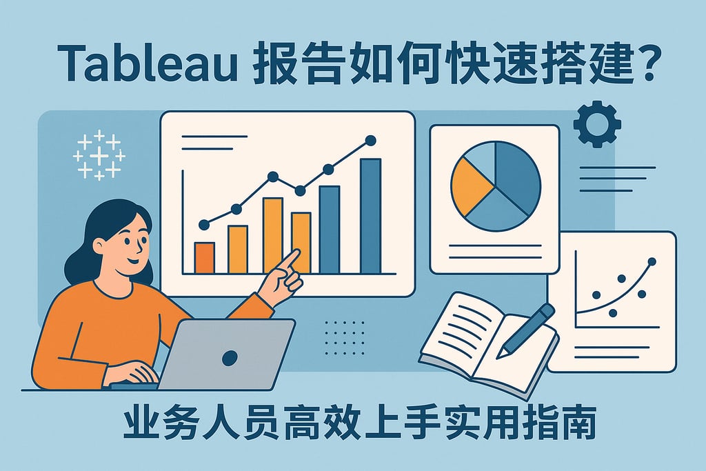 Tableau报告如何快速搭建？业务人员高效上手实用指南