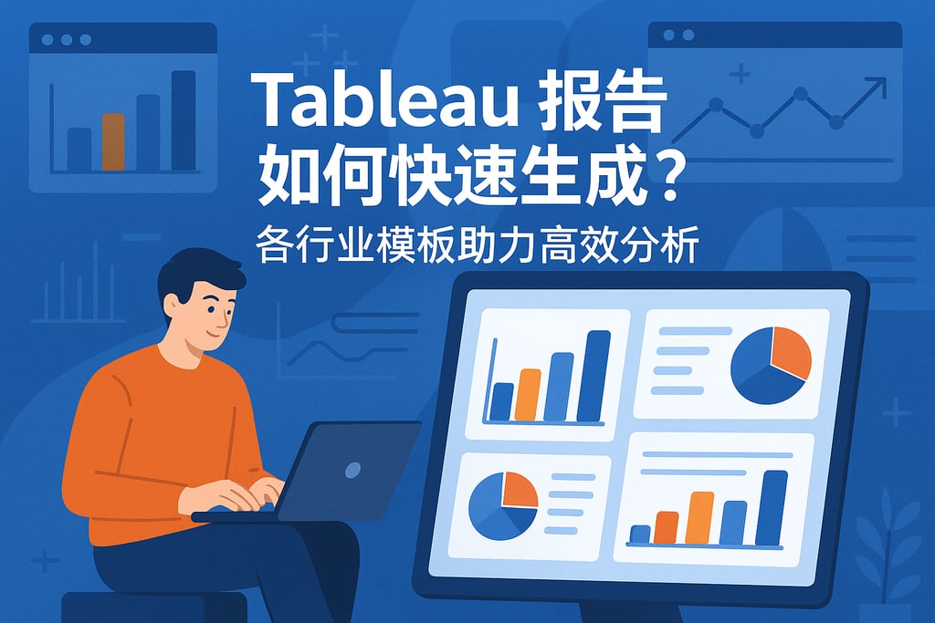 Tableau报告如何快速生成？各行业模板助力高效分析