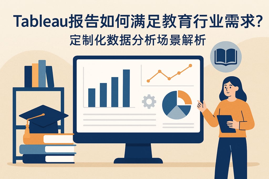 Tableau报告如何满足教育行业需求？定制化数据分析场景解析