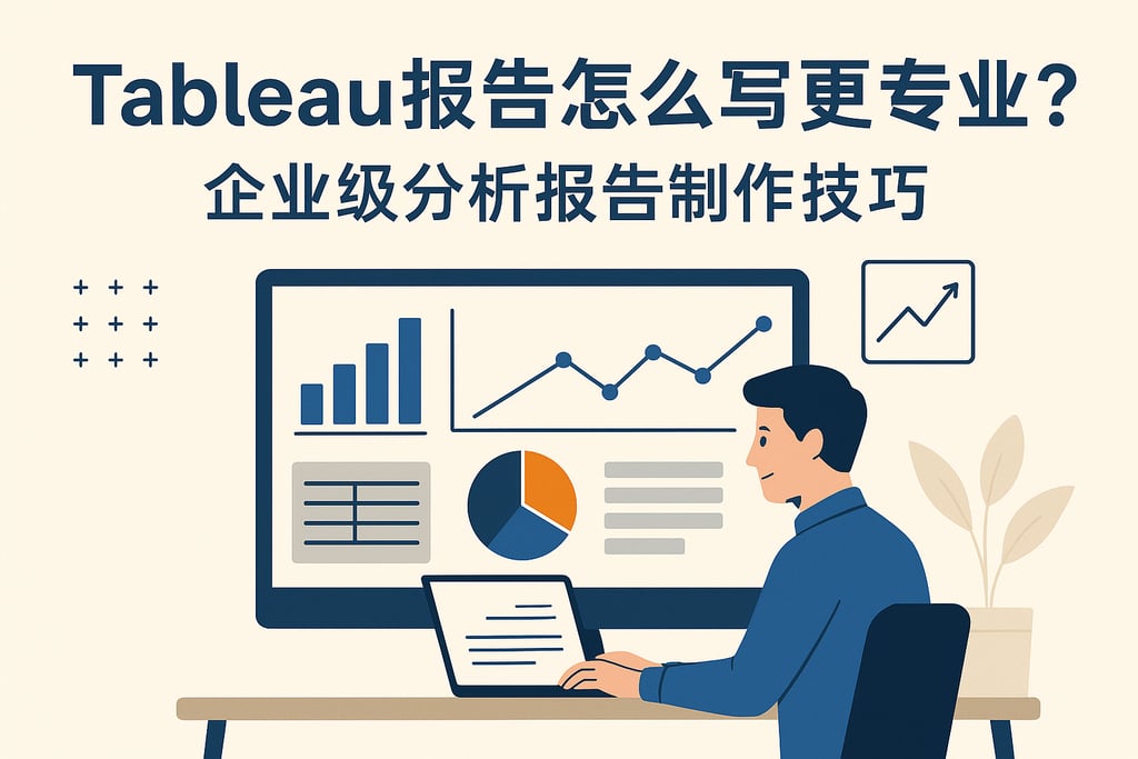 Tableau报告怎么写更专业？企业级分析报告制作技巧
